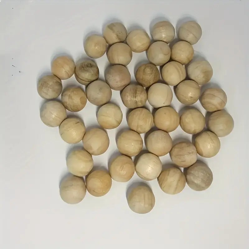 Natural Camphor Wood Balls – Moth Deterant And Odor Eliminator