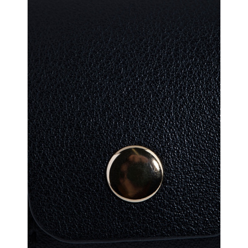 Tall Black PU Leather Earpod Case
