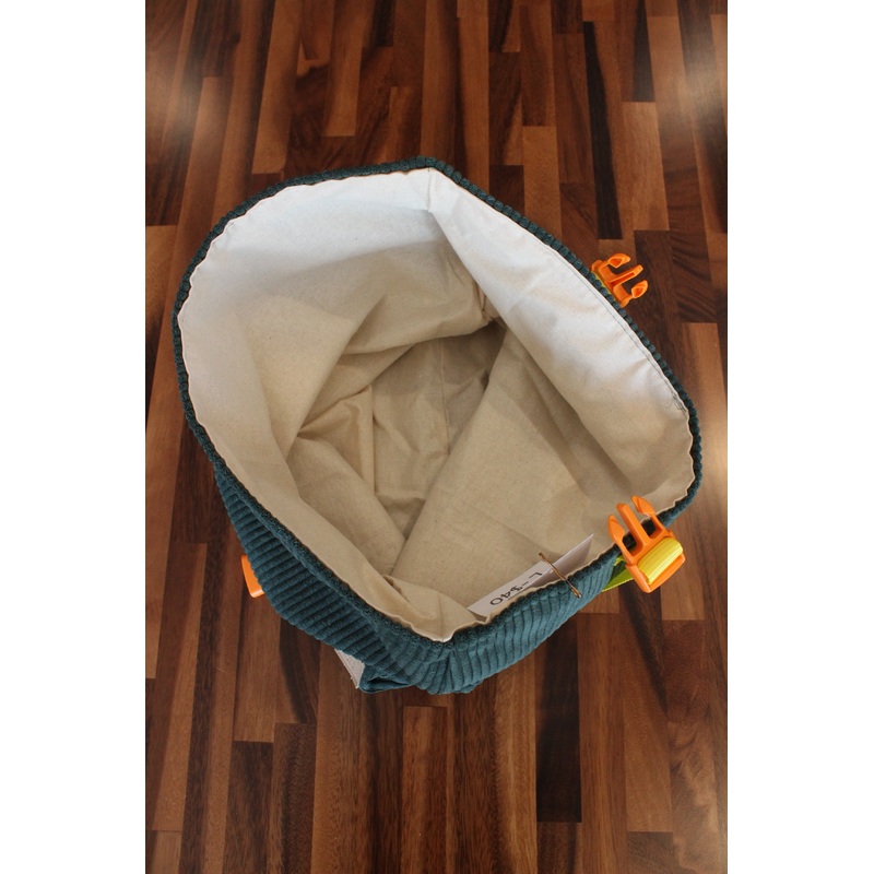 Handmade Fibre Sack – Green – Large