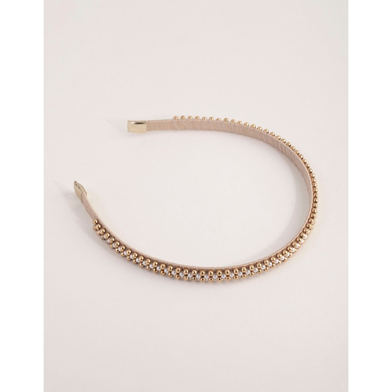 Micro Pearl Beaded Alice Band