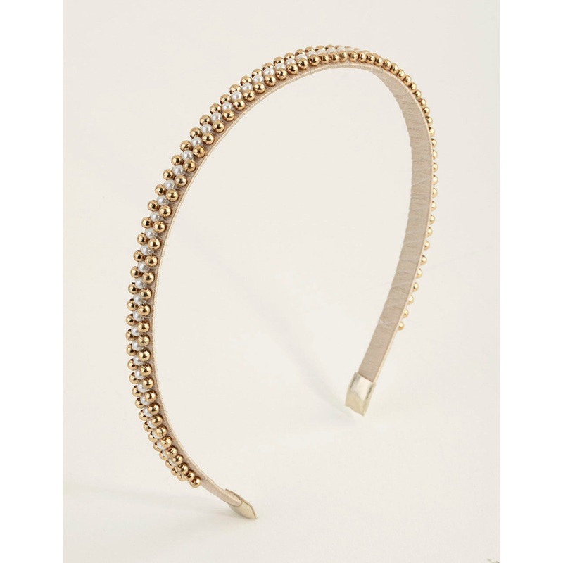 Micro Pearl Beaded Alice Band