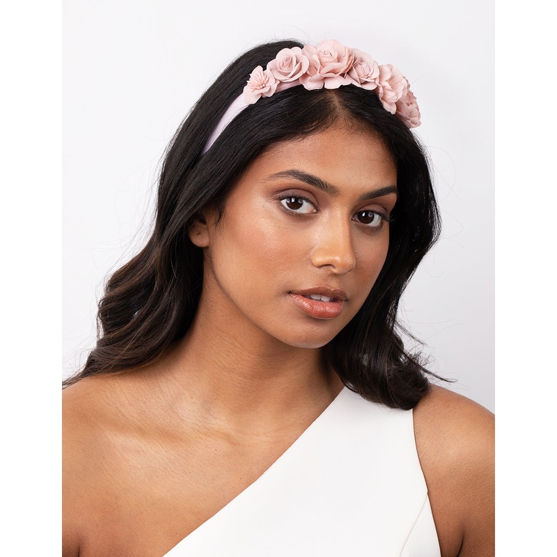 Blush Flower Bunch Sash