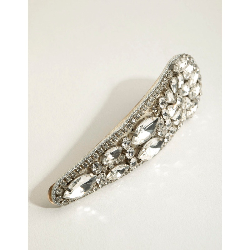 Crystal Detail Snap Clip