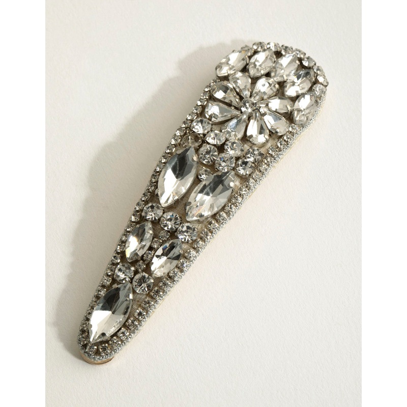 Crystal Detail Snap Clip