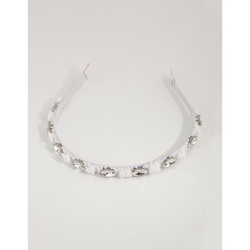 Micro Raffia Detail Alice Band