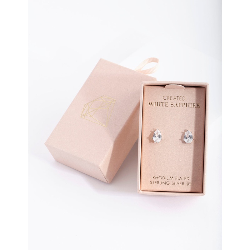 Black Small Mushroom Huggie Earrings