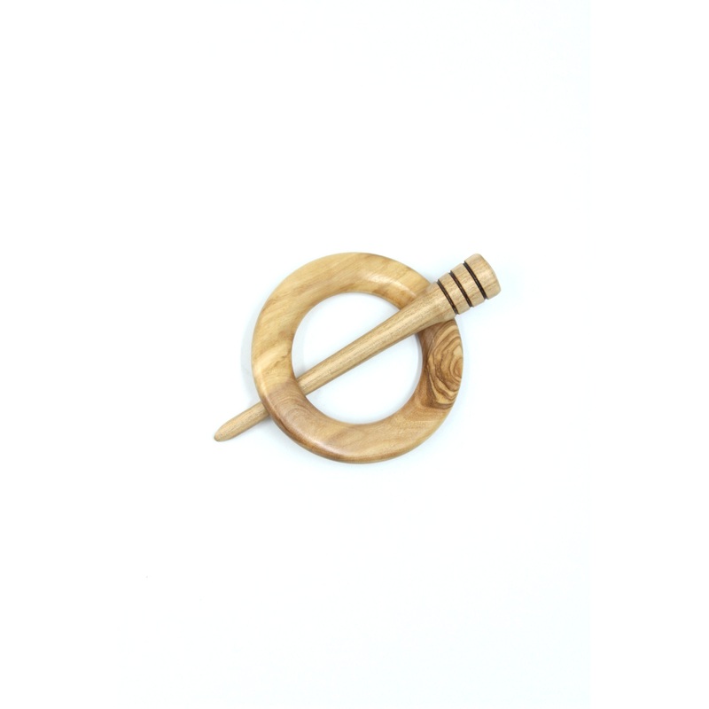 Hand Made Shawl Pins – Olive