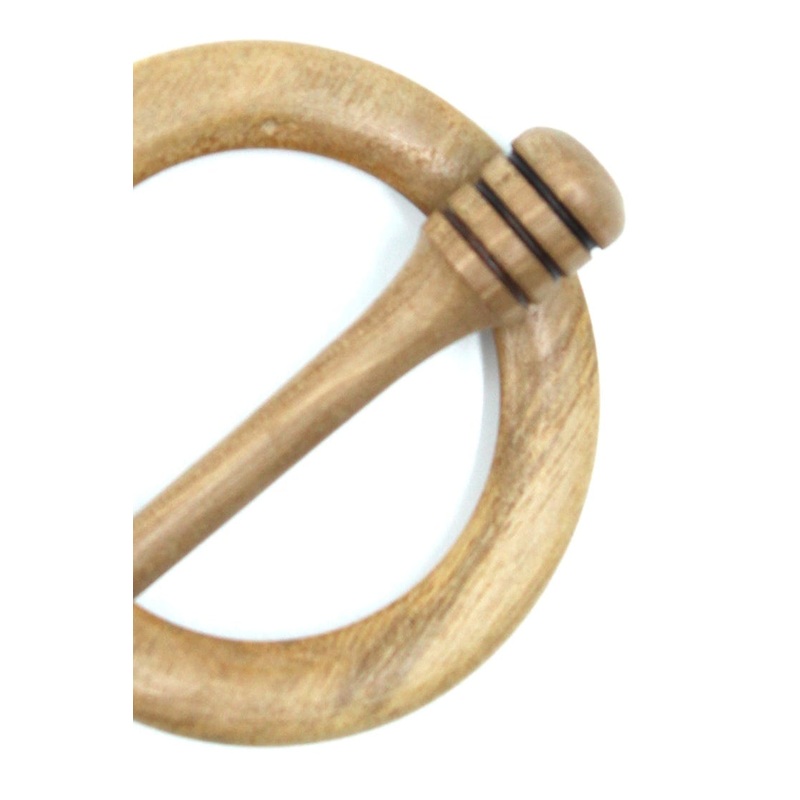 Hand Made Shawl Pins – Walnut