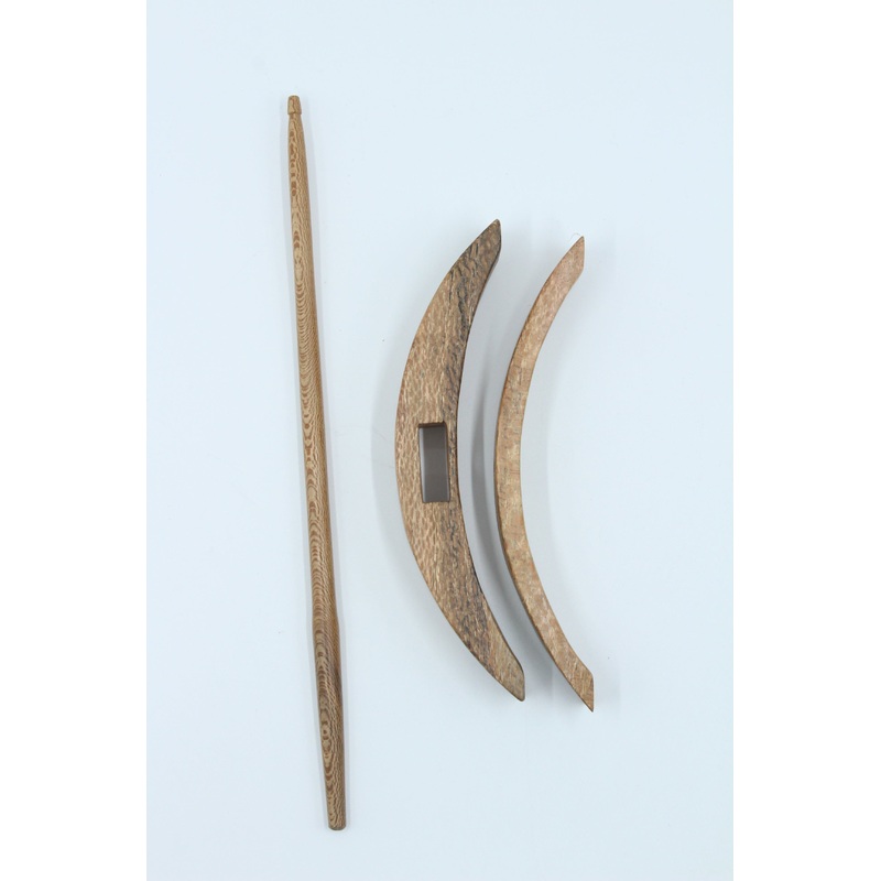 Silky Oak – LARGE – Turkish Drop Spindle