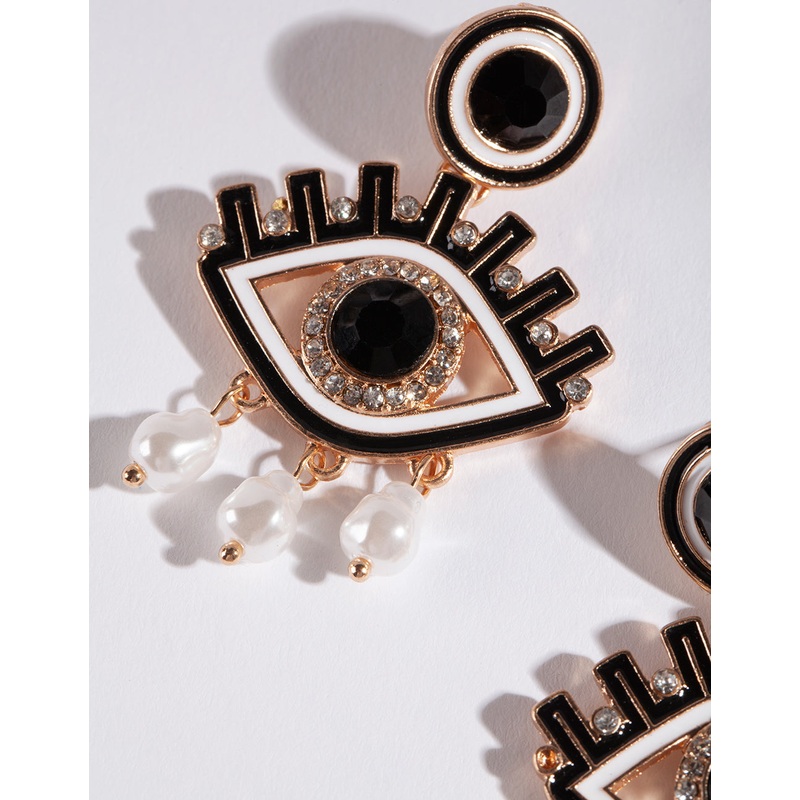 ERST SG LASHES & PEARL DRP ER@