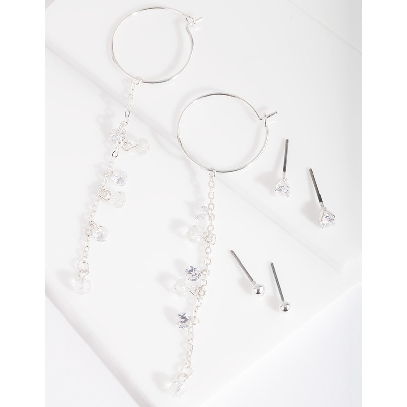 CUBZ SS STUD&HP CLUSTER 3PK ER