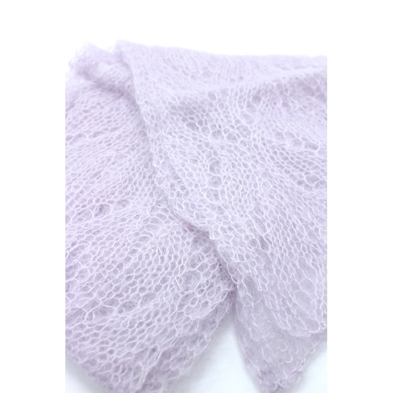 Lorraine – Hand Knit Scarf – Pink