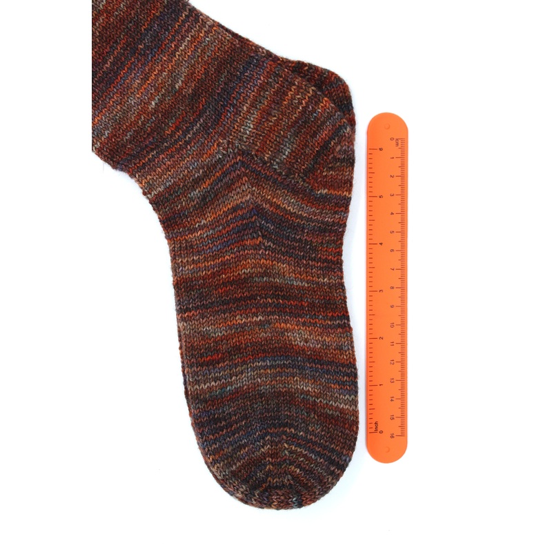 Lorraine – Socks- Brown Stripe
