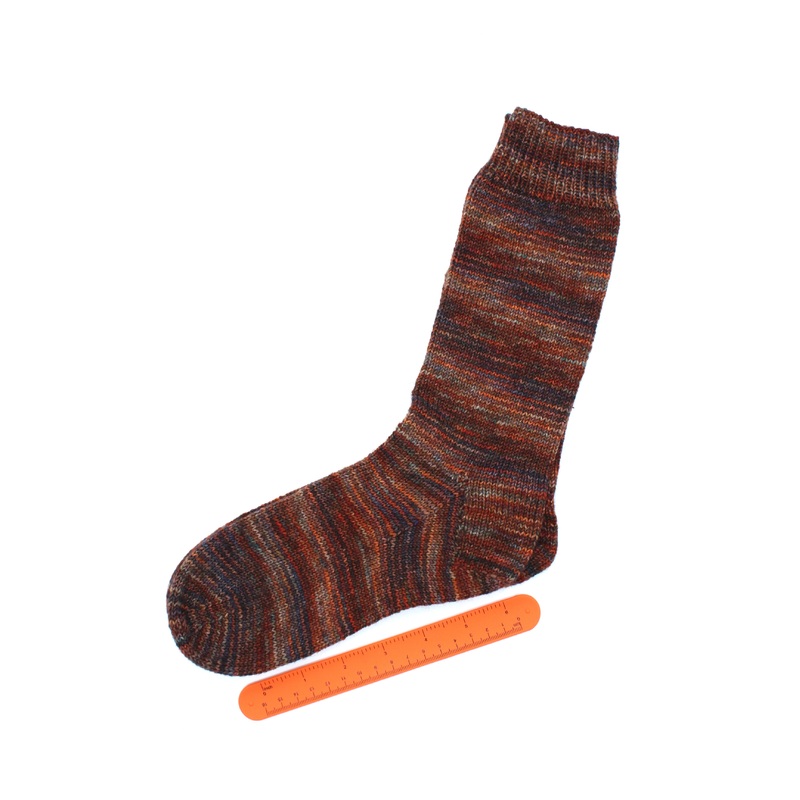 Lorraine – Socks- Brown Stripe