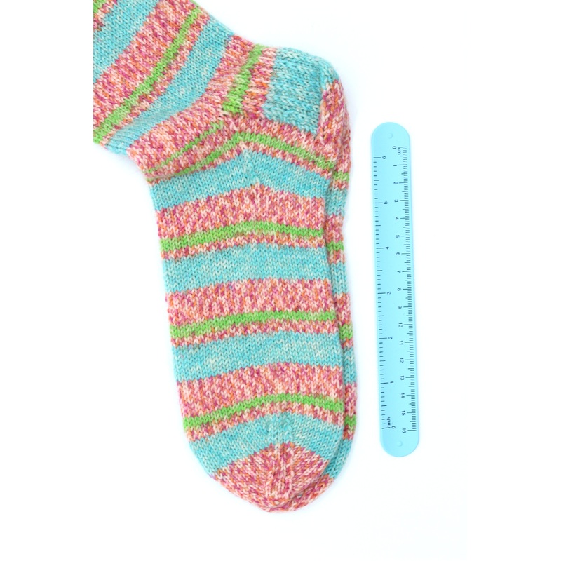 Lorraine – Socks- Pink Stripe