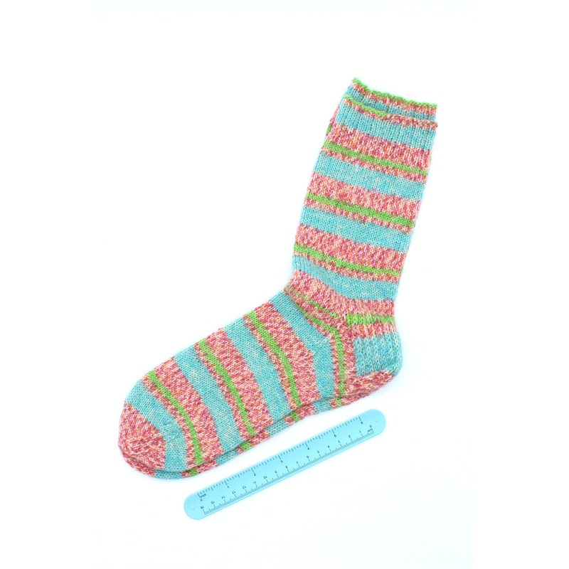 Lorraine – Socks- Pink Stripe