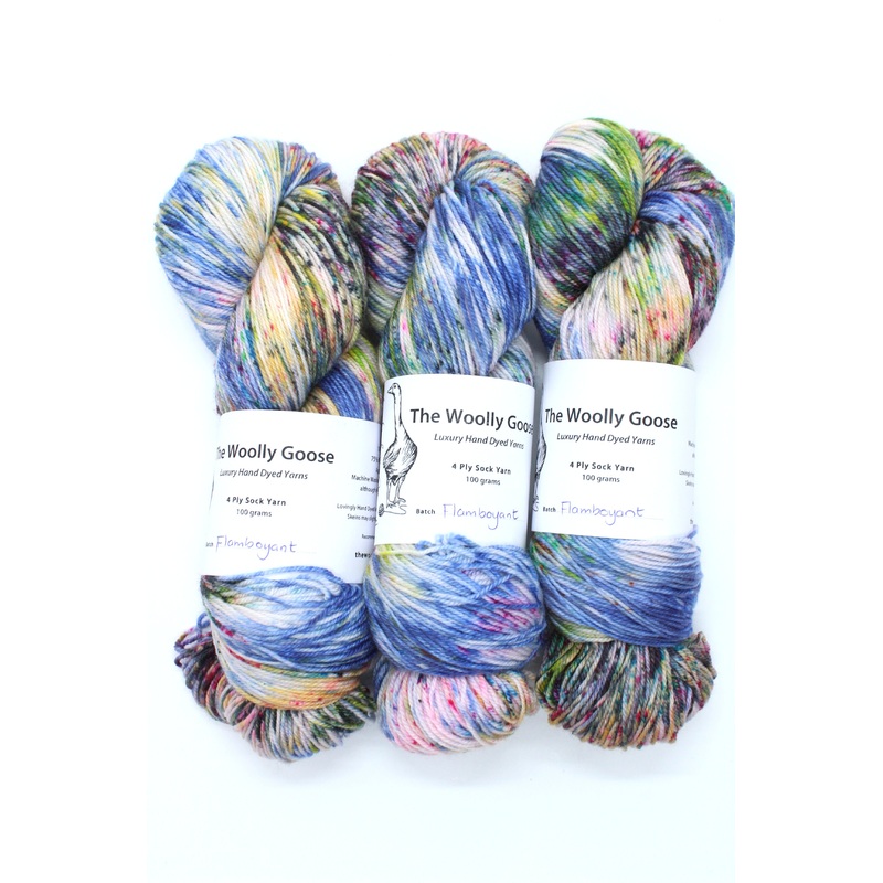 Falmboyant – Goose’s 4ply