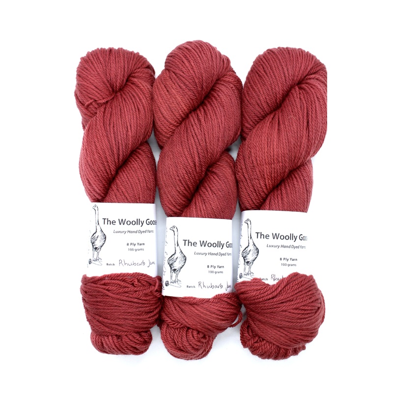 Rhubarb Jam – Goose’s 8ply