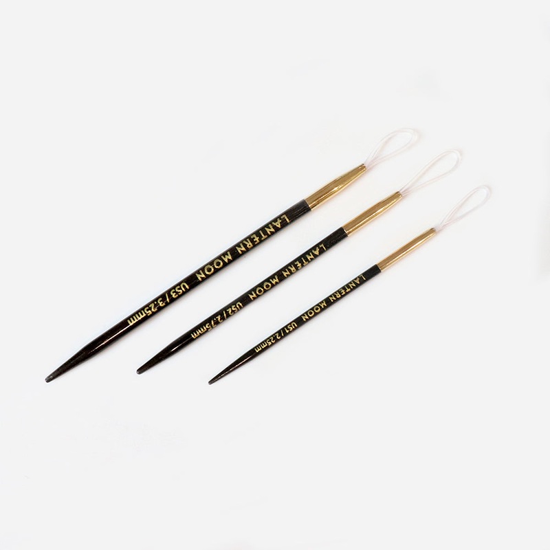 Ebony Finishing Needle (Set of 3)