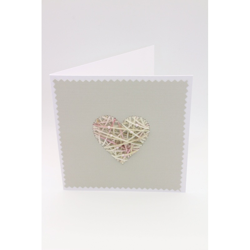 Heart – Vintage Vibes – Greeting Card 10x10cm (C1751)