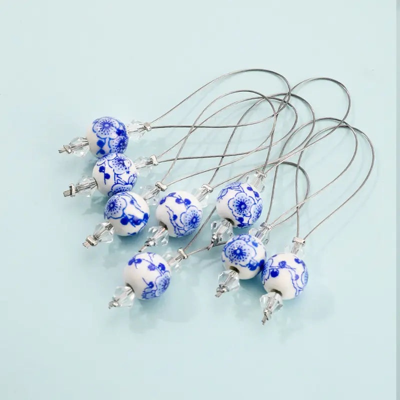 Porcelain Stitch Marker 10 Pack