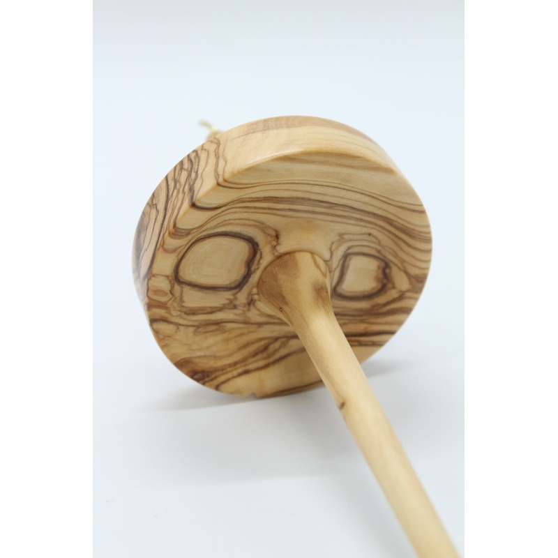 Olive – Handcrafted TOP Whorl Drop Spindle -MEDIUM WEIGHT