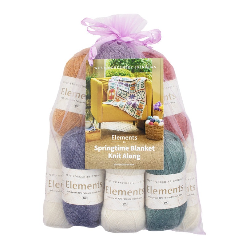 Elements DK – Springtime Blanket (Knit) Bundle