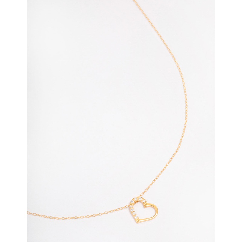 Gold Short Chain 2-Row Necklace
