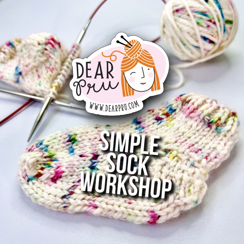 SIMPLE SOCKS workshop with Pru Raymond