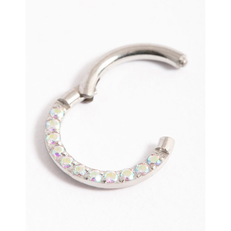 Surgical Steel Clicker Ring 7mm