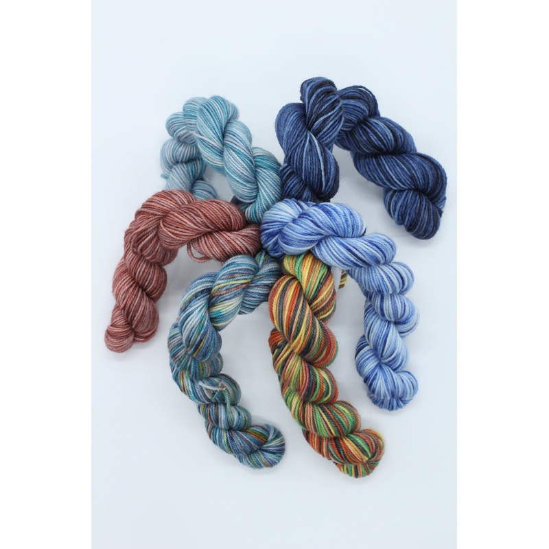 A Man’s World Mini Skein Pack – 4ply x 6