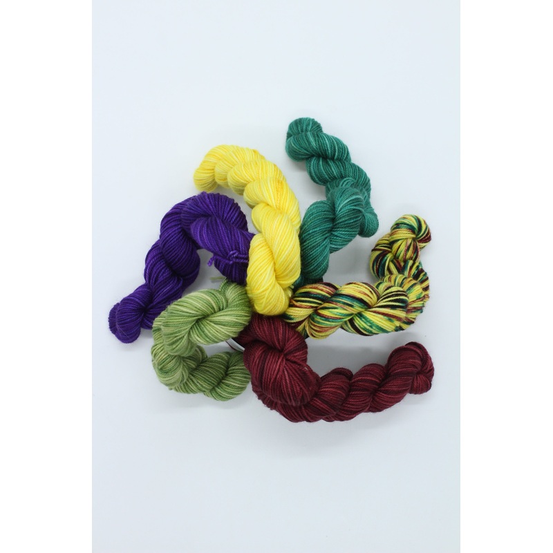 Urban Warrior Mini Skein Pack – 4ply x 6