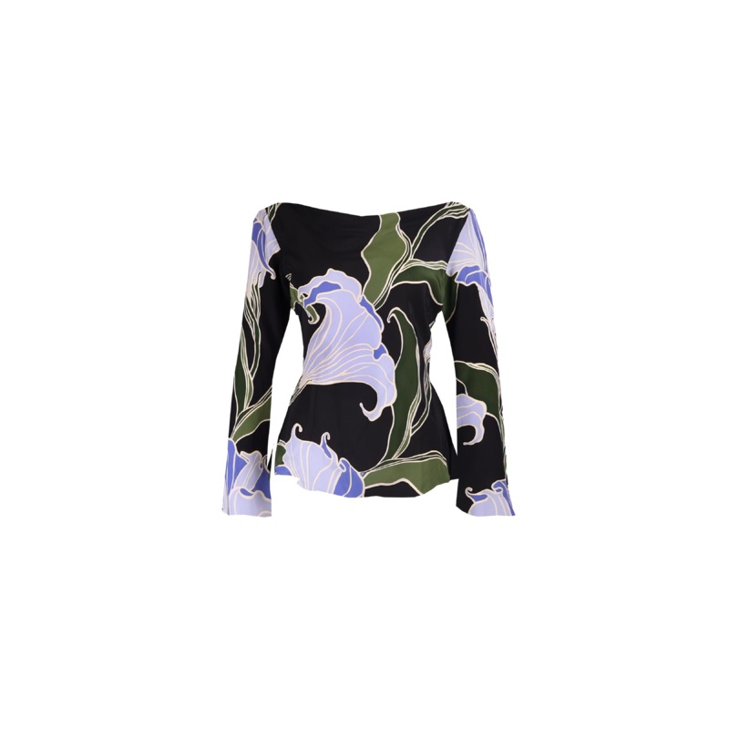 MADRID TOP NOUVEAU FLORAL|4|6|8|10|12|14|16|18|20