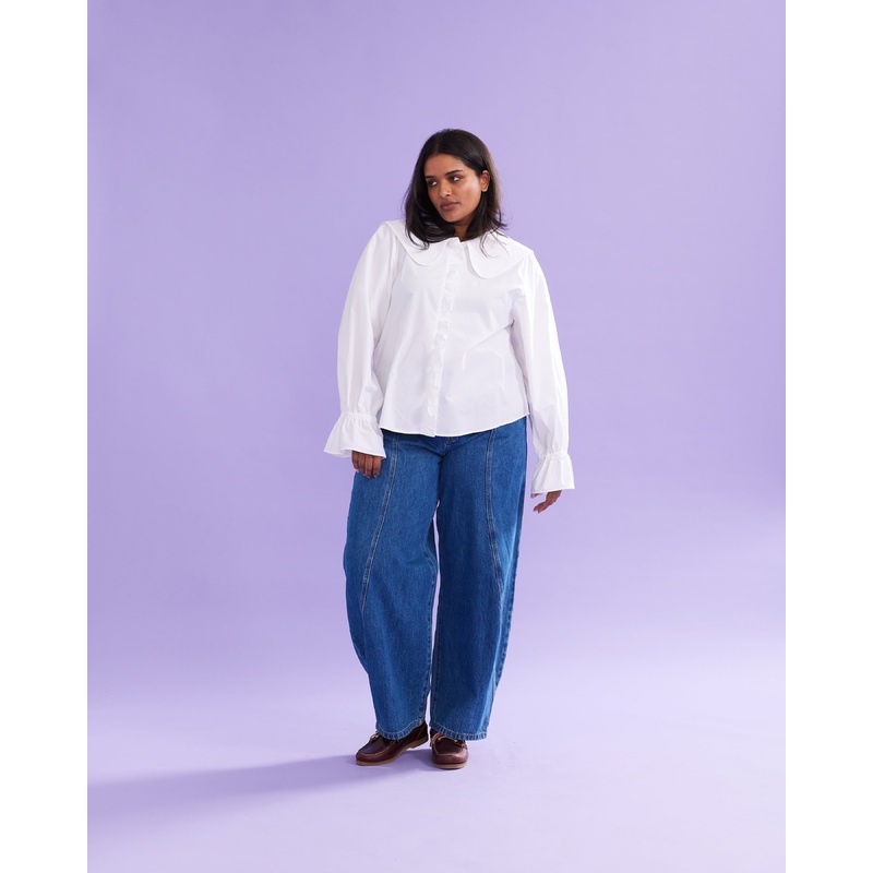 SAILOR SHIRT WHITE|4|6|8|10|12|14|16|18|20