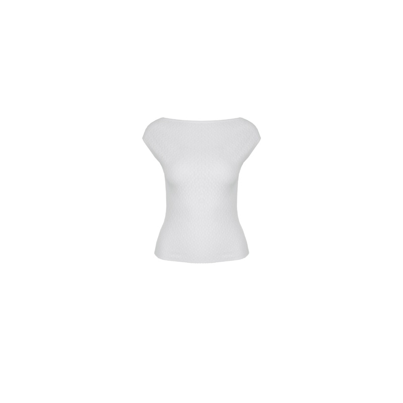 EMMA KNIT TOP WHITE LACE|4|6|8|10|12|14|16|18|20
