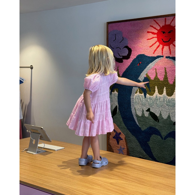 RUBB MIRELLA DRESS PALE PINK