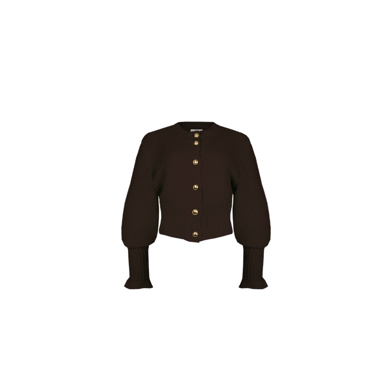 MATILDA COTTON CARDIGAN JAVA|4|6|8|10|12|14|16|18|20