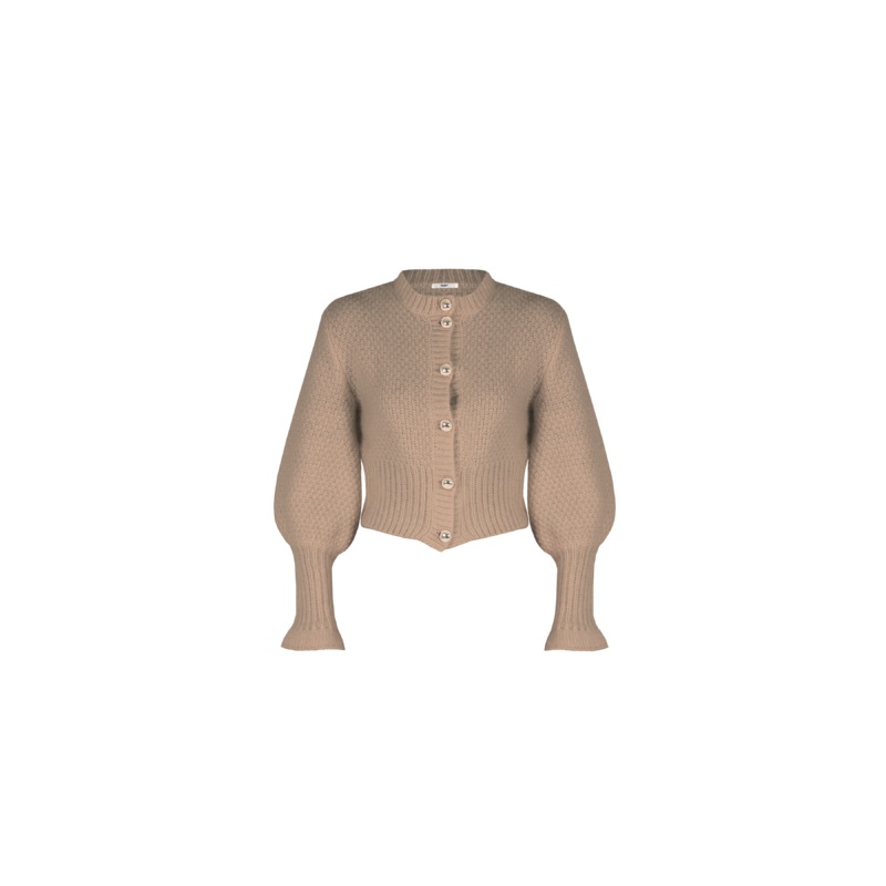 MATILDA CARDIGAN HAZELNUT|4|6|8|10|12|14|16|18|20