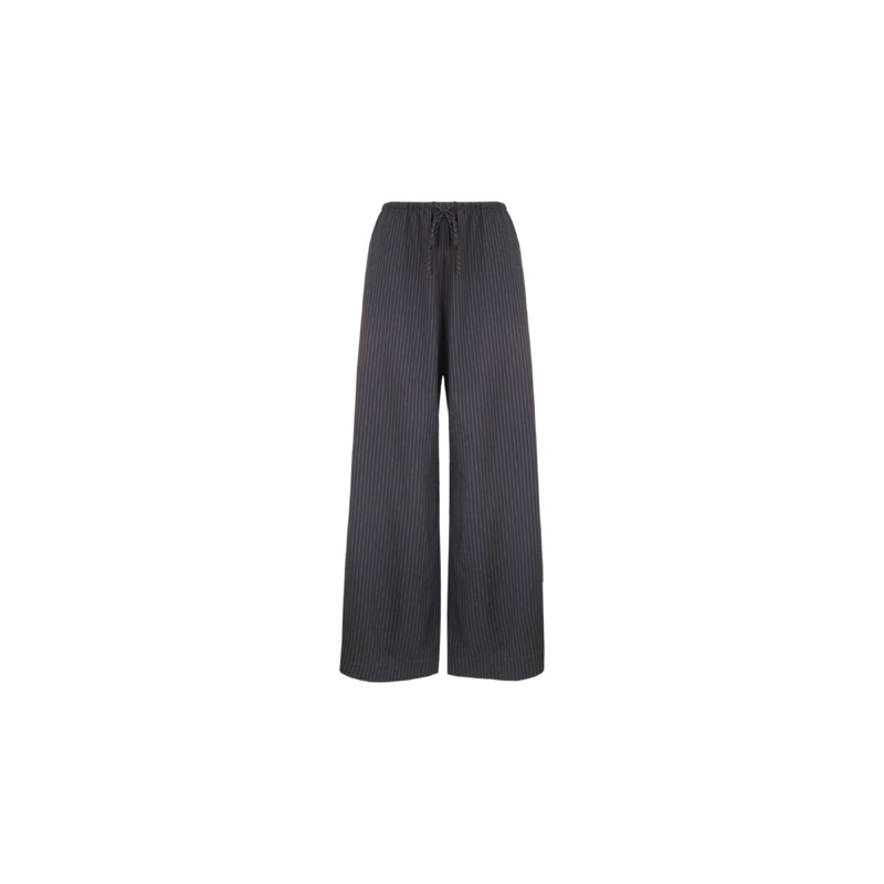 ANDIE PINSTRIPE PANT NAVY COPPER PINSTRIPE