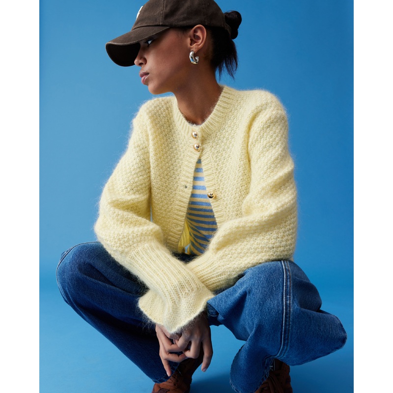 MATILDA CARDIGAN BUTTER|4|6|8|10|12|14|16|18|20