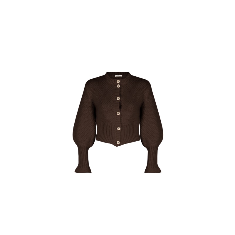MATILDA CARDIGAN COCOA|4|6|8|10|12|14|16|18|20|22