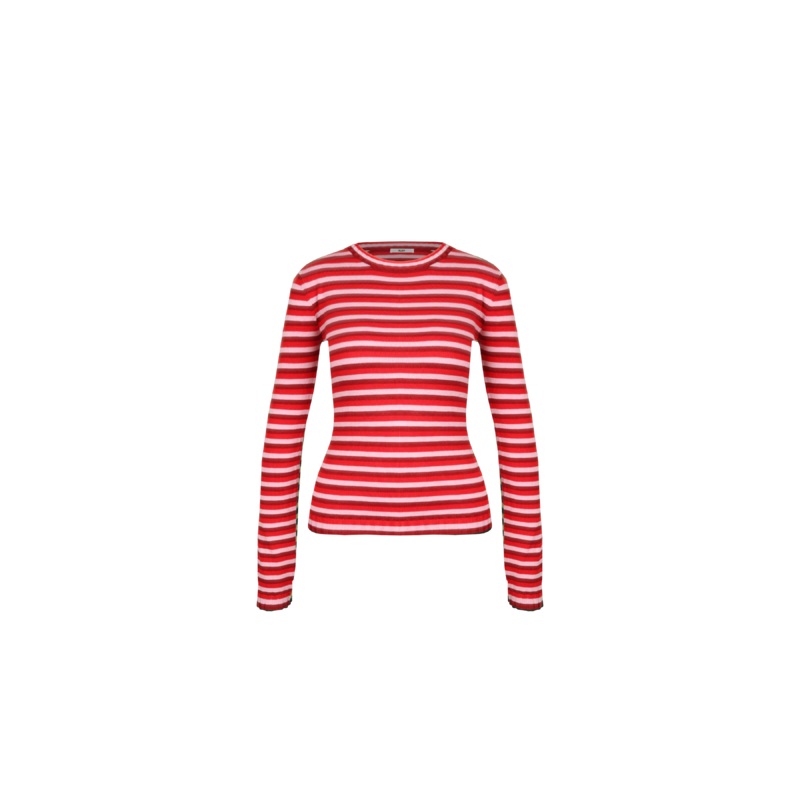 ESME LONG SLEEVE BURGUNDY RED LILAC