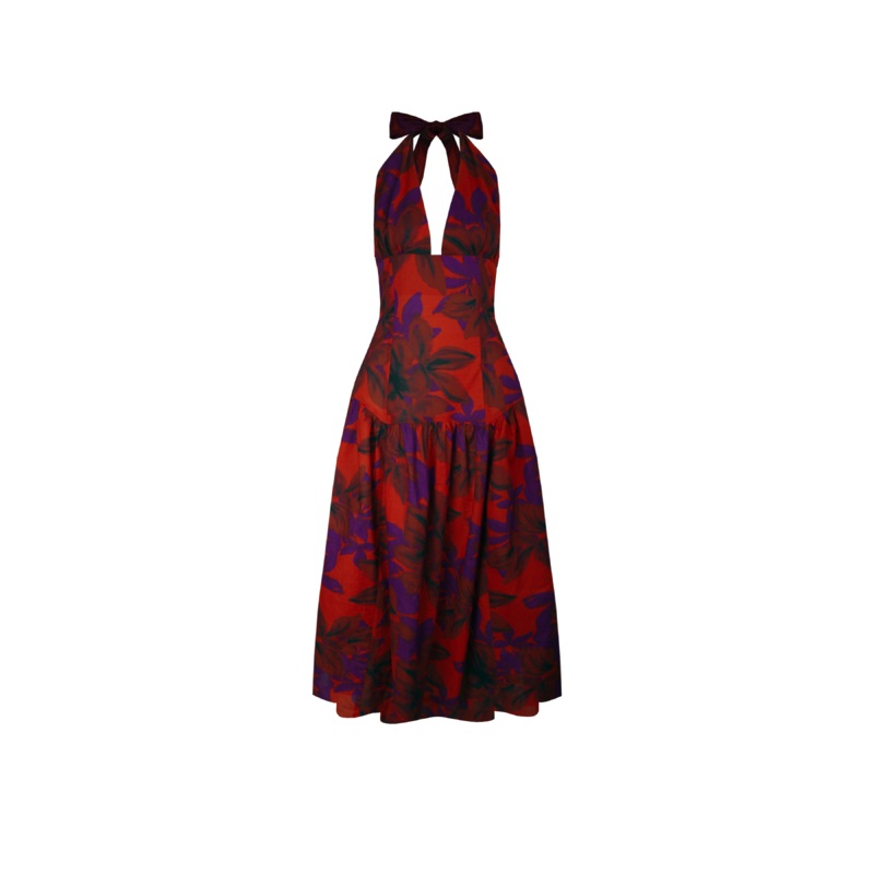 RELAXE HALTER DRESS SAMBA|4|6|8|10|12|14|16|18|20