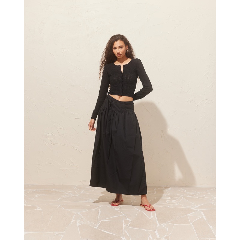 RODEO MAXI SKIRT BLACK|4|6|8|10|12|14|16|18|20
