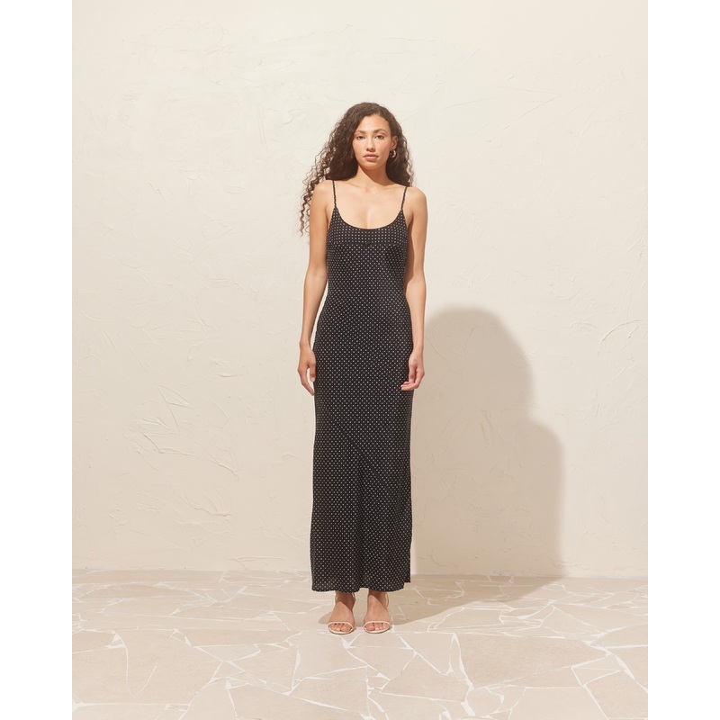 ROSARIA SLIP DRESS POLKA DOT|4|6|8|10|12|14|16|18|20