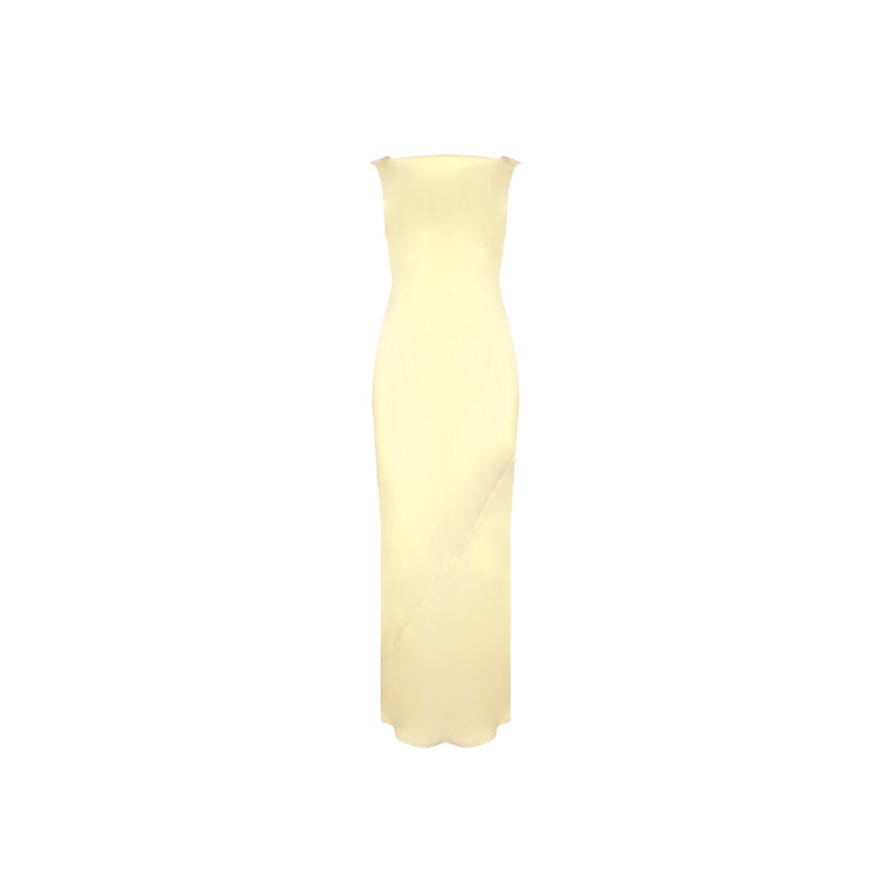 FIREBIRD COWL GOWN BUTTER|4|6|8|10|12|14|16|18|20