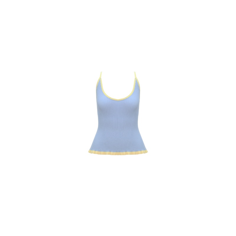 RINA TANK BLUE LEMON|4|6|8|10|12|14|16|18