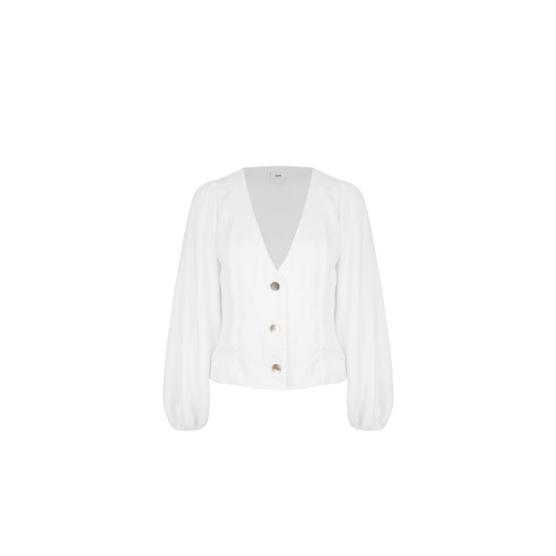 LOLA BLOUSE WHITE|6|8|10|12|14|16