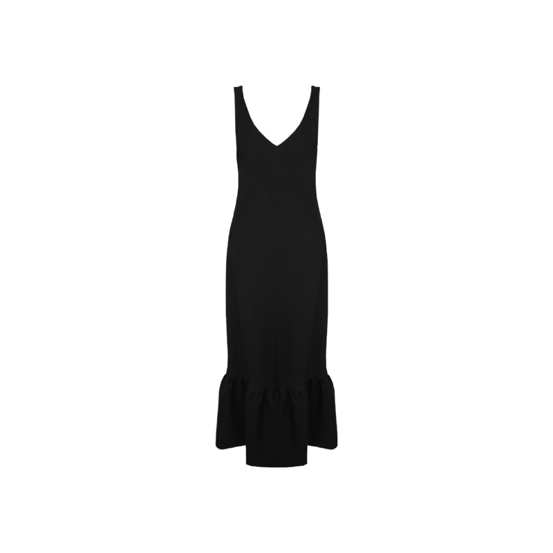ROBIN PUFF DRESS BLACK|6|8|10|12|14|16|18|20|22|24