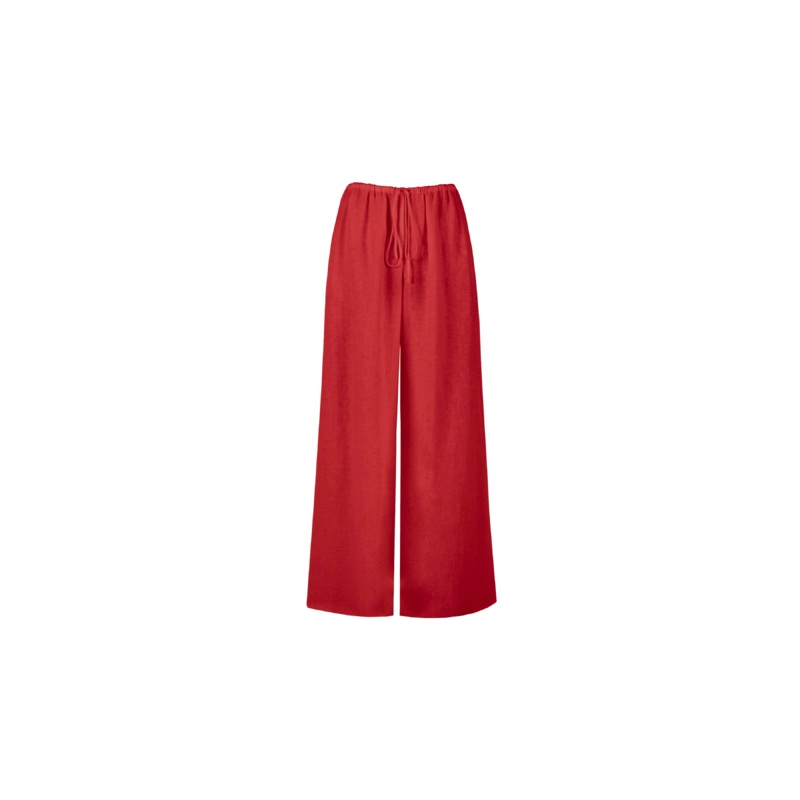 ANDIE LINEN PANT SANGRIA|4|6|8|10|12|14|16|18|20